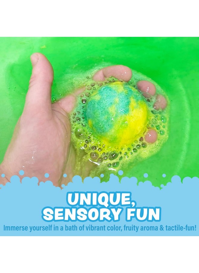 ® Jelly Bath Slime Bombs, 6 Pack | Bath Bombs For Kids That Turn Bath Water Into Colorful Jelly Slime | Nontoxic | Unique Kids Bath Bombs With Surprise Slime Texture | Sensory Fun Bath Toys