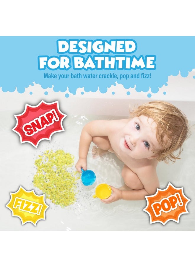 ® Bath Crackles Bath Toy, Variety 12 Pack | Nontoxic & Fragrance-Free | Makes Bath Water Crackle & Pop For A Unique Kids Bath | Swirl Water For Fizzy Fun | Sensory Kids & Toddler Bath Toys