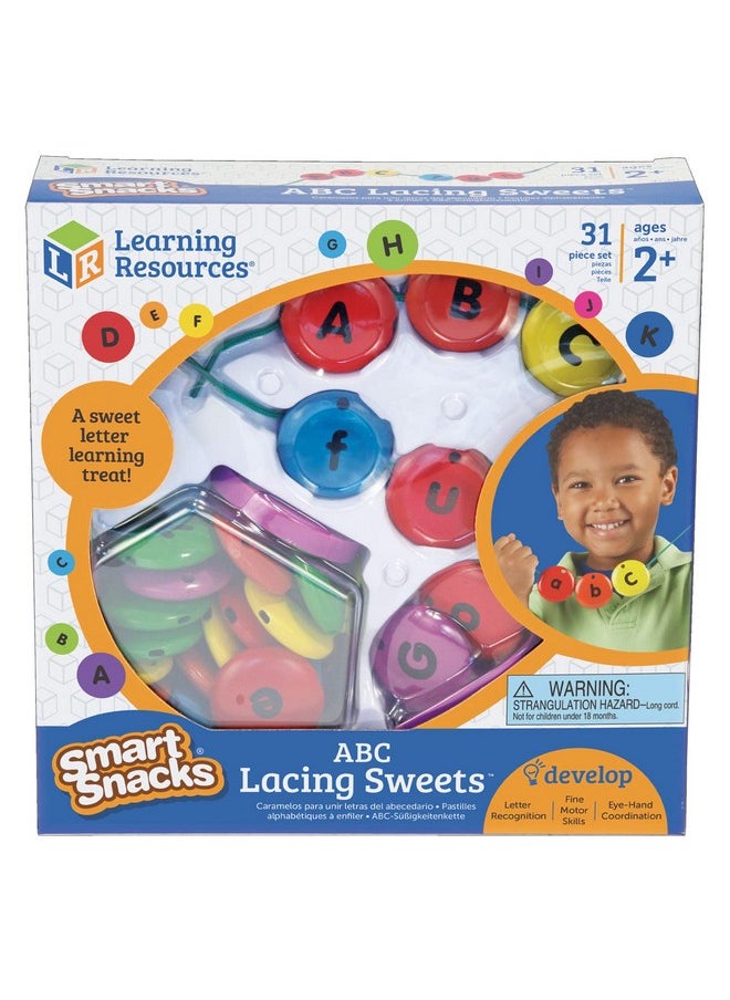 Smart Snacks Abc Lacing Sweets Fine Motor Toy 31 Pieces Ages 2+