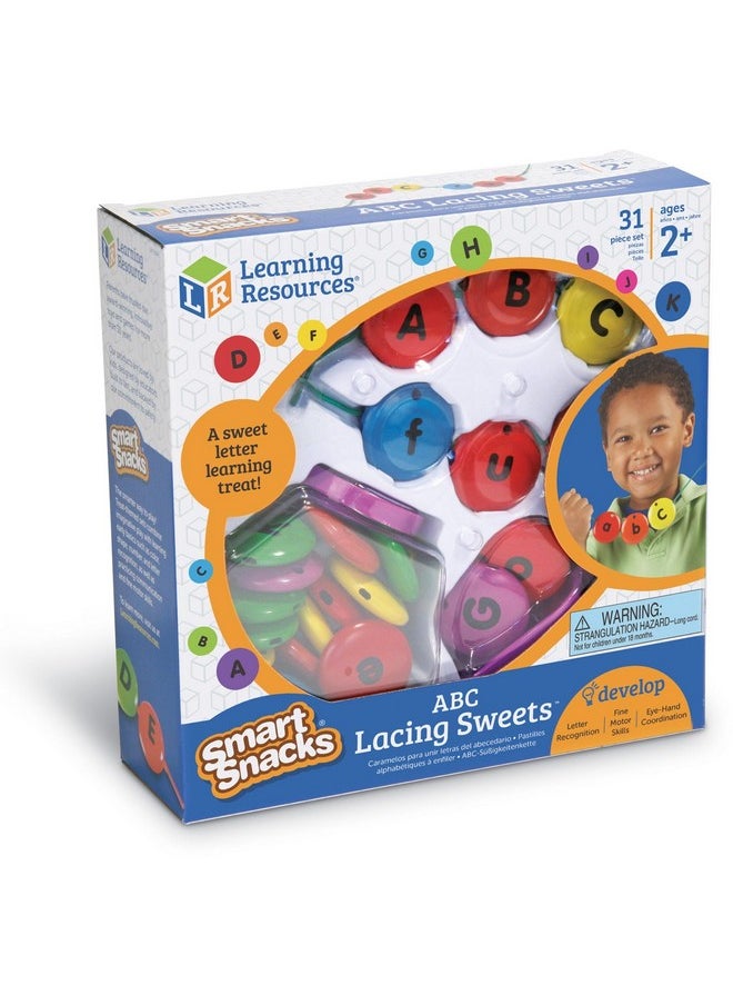 Smart Snacks Abc Lacing Sweets Fine Motor Toy 31 Pieces Ages 2+