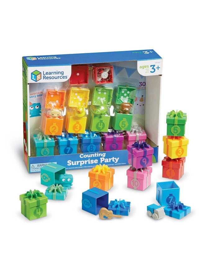 Counting Surprise Party Homeschool Fine Motor Counting & Sorting Toy Ages 3+