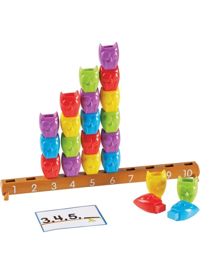 110 Counting Owls Activity Set Counting & Sorting Toys Math Game Fine Motor Toy 25 Piece Set Ages 3+