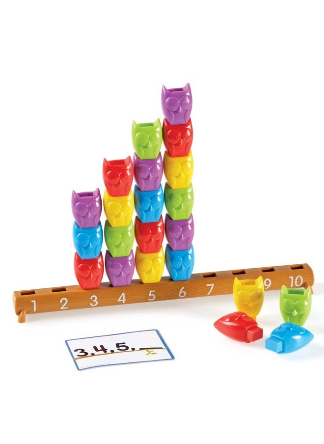 110 Counting Owls Activity Set Counting & Sorting Toys Math Game Fine Motor Toy 25 Piece Set Ages 3+