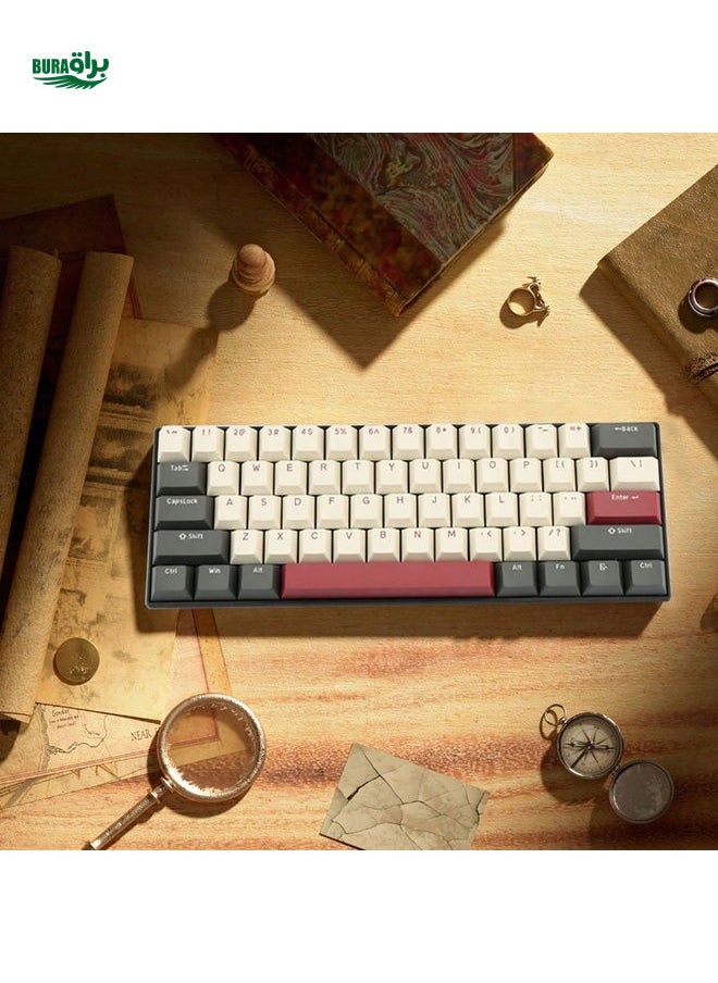 GMK-Double Shot PBT Keycap ForGaming Mechanical Keyboard, BlueSamurai, Mars Green,Candy, CherryProfile.131keys