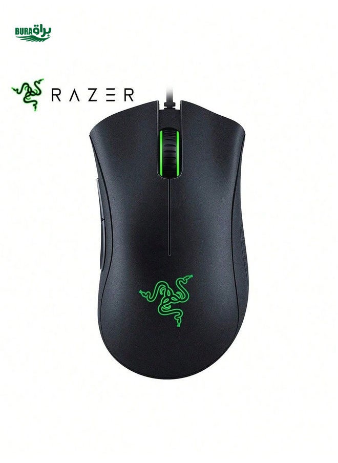 RAZER Razer DeathAdder Essential Gaming Mouse: 6400 DPI Optical Sensor - 5 Programmable Buttons - Mechanical Switches - Non-Slip Side Grips