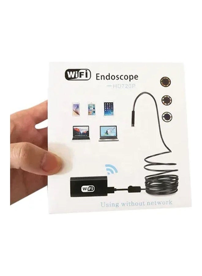 Wi-Fi enabled Indoor Hidden Surveillance Camera Endoscope