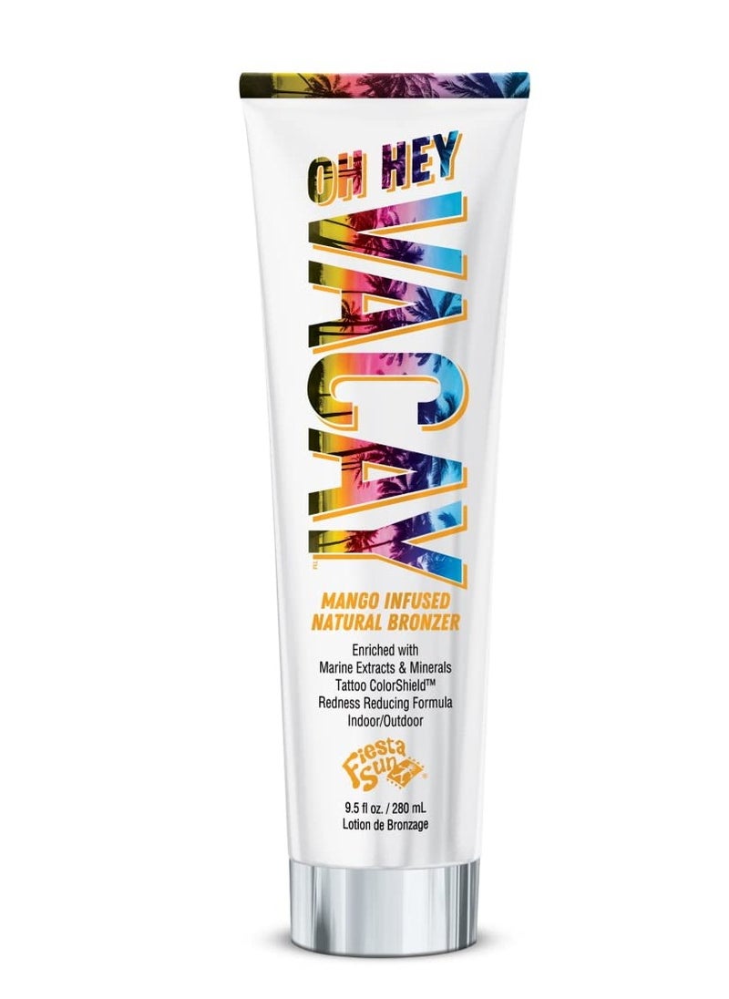 Oh Hey Vacay Mango Infused Natural Streak Free Bronzer 9.5 oz