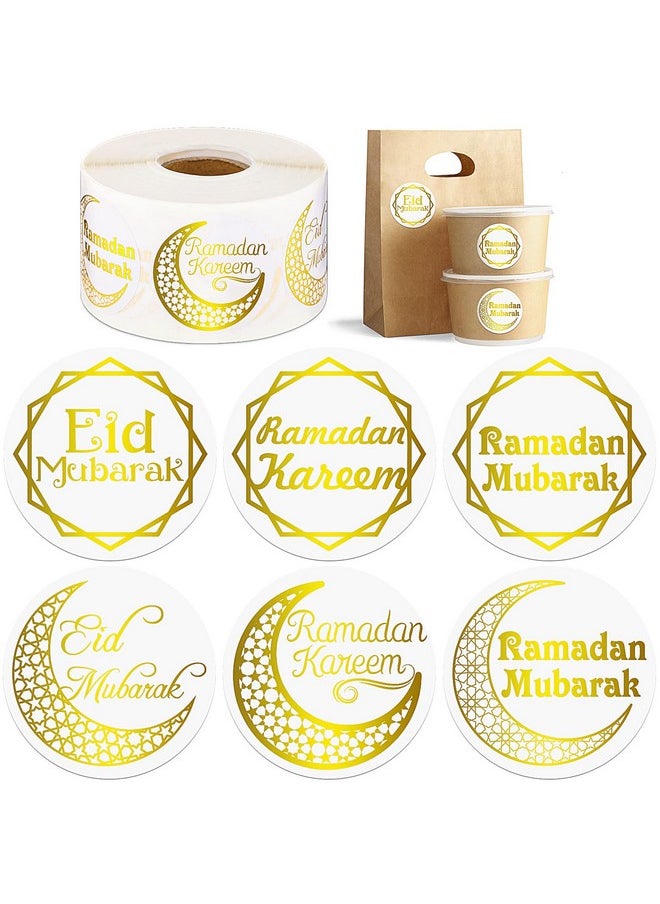 600 Pieces Ramadan Stickers Eid Mubarak Stickers Ramadan Kareem Stickers Ramadan Kareem Labels For Eid Party Decorations Ramadan Party Supplies