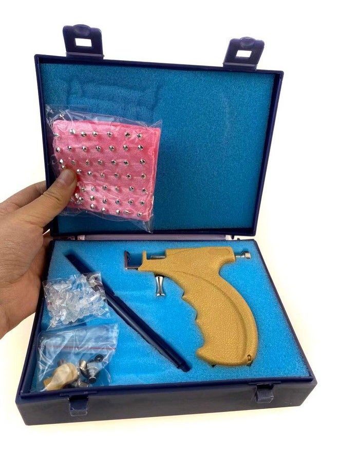 1Pcs Professional Ear Piercing Tool Set Ear Nose Navel Body Piercing Unit Tool Kit