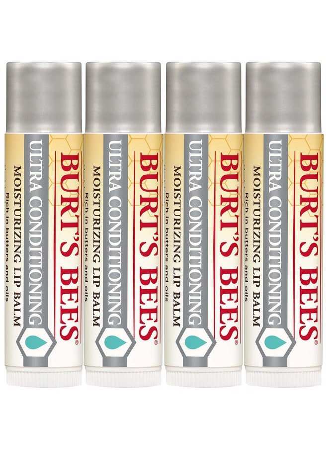 Ultra Conditioning 4 Moisturizing Lip Balms 4.25G Pack Of 4