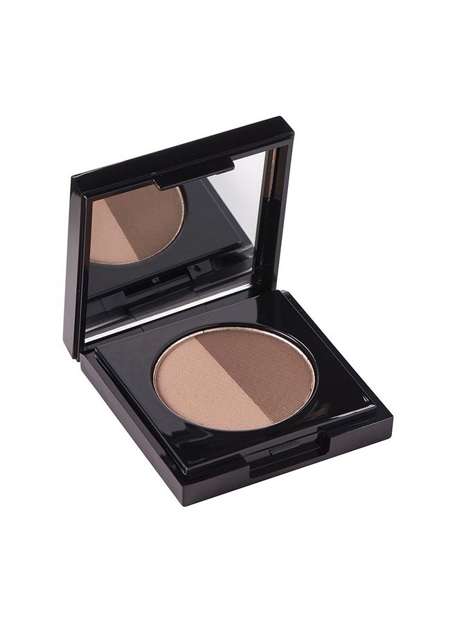 Duo Luxury Brow Powder Twoforone Versatile Compact Powder Get Full Defined Brows Vegan And Cruelty Free Makeup Mocha Blonde 0.88 Oz