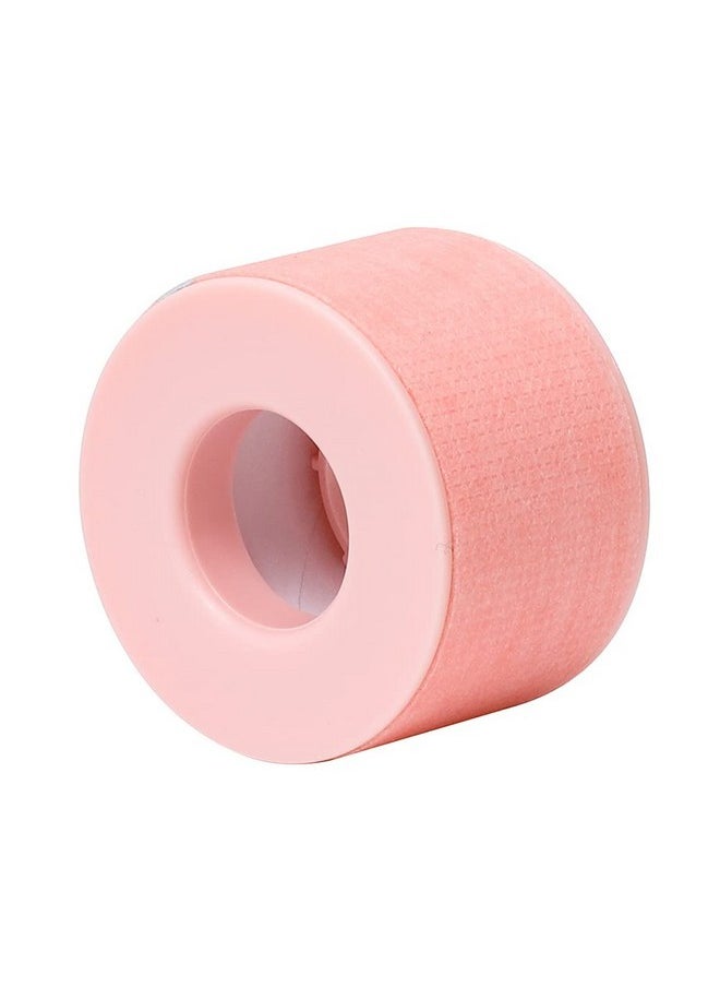 Lash Tapes Pink Silicone Gel Cross Texture Direction Eyelash Tapes Eaily Tear Tapes Eyelash Extensions Grafting Breathable Microporous Fabric Medical Tape Eye Lashes Tools(Pink Lash Tape,1 Roll)