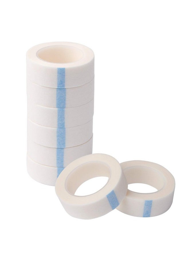 24 Rolls White Eyelash Tape Adhesive Fabric Lash Tapes For Eyelash Extension Supply