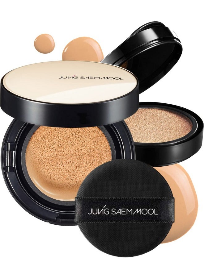 [Jungsaemmool Official] Essential Skin Nuder Cushion (Medium) Refill Included Natural Finish Buildable Coverage Makeup Artist Brand