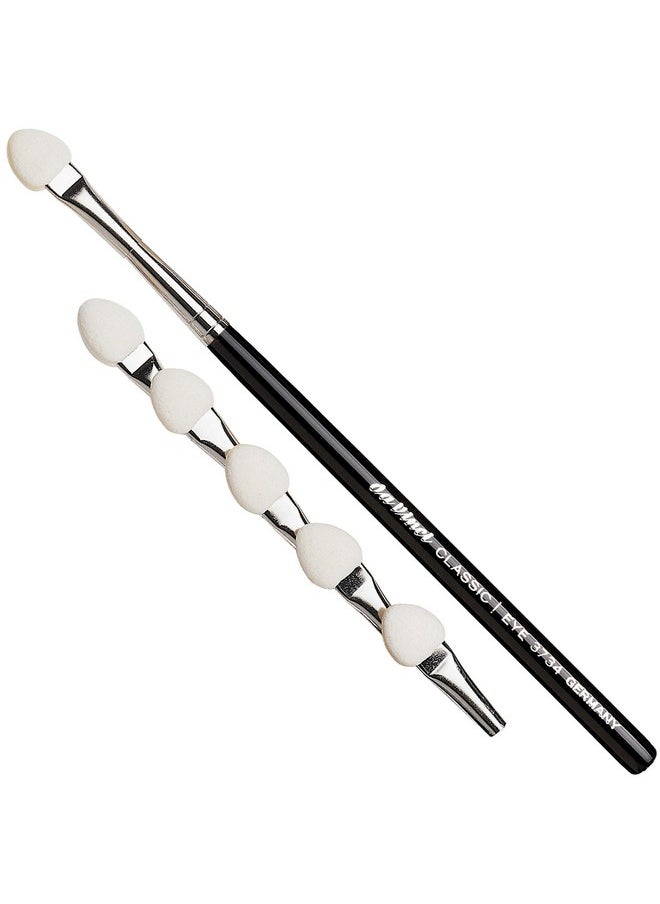 Da Vinci Cosmetics Classic Series 3734 Eyeshadow Applicator With Six Changeable Heads For Area And Detail Work