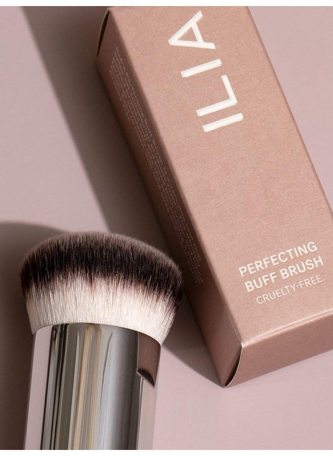 Perfecting Buff Brush Nontoxic Vegan Crueltyfree Clean Makeup