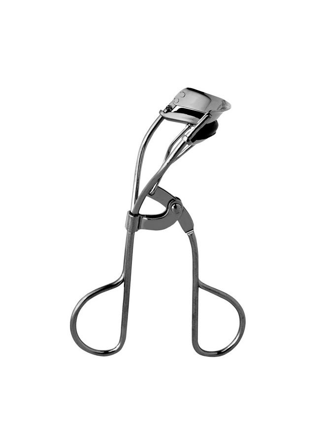 Lash Curler Gunmetal Keeps Lashes Curled For 8 Hours Eyeopening And Defining Results For Natural Or False Lashes Includes 1 Refill Pad