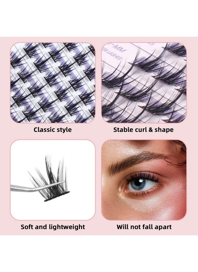 Lash Extensions Diy Lash Clusters 66 Clusters Eyelashes Volume Individual Lashes Clusters Eyelash Extensions Eyelashes Cluster Diy At Home With Lashes Tweezers (1013Mmmix)