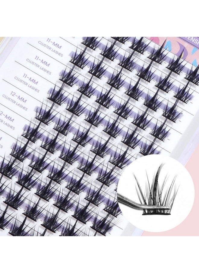 Lash Extensions Diy Lash Clusters 66 Clusters Eyelashes Volume Individual Lashes Clusters Eyelash Extensions Eyelashes Cluster Diy At Home With Lashes Tweezers (1013Mmmix)