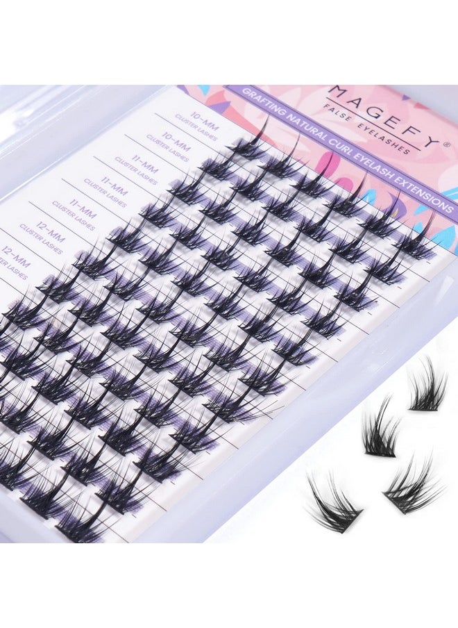 Lash Extensions Diy Lash Clusters 66 Clusters Eyelashes Volume Individual Lashes Clusters Eyelash Extensions Eyelashes Cluster Diy At Home With Lashes Tweezers (1013Mmmix)