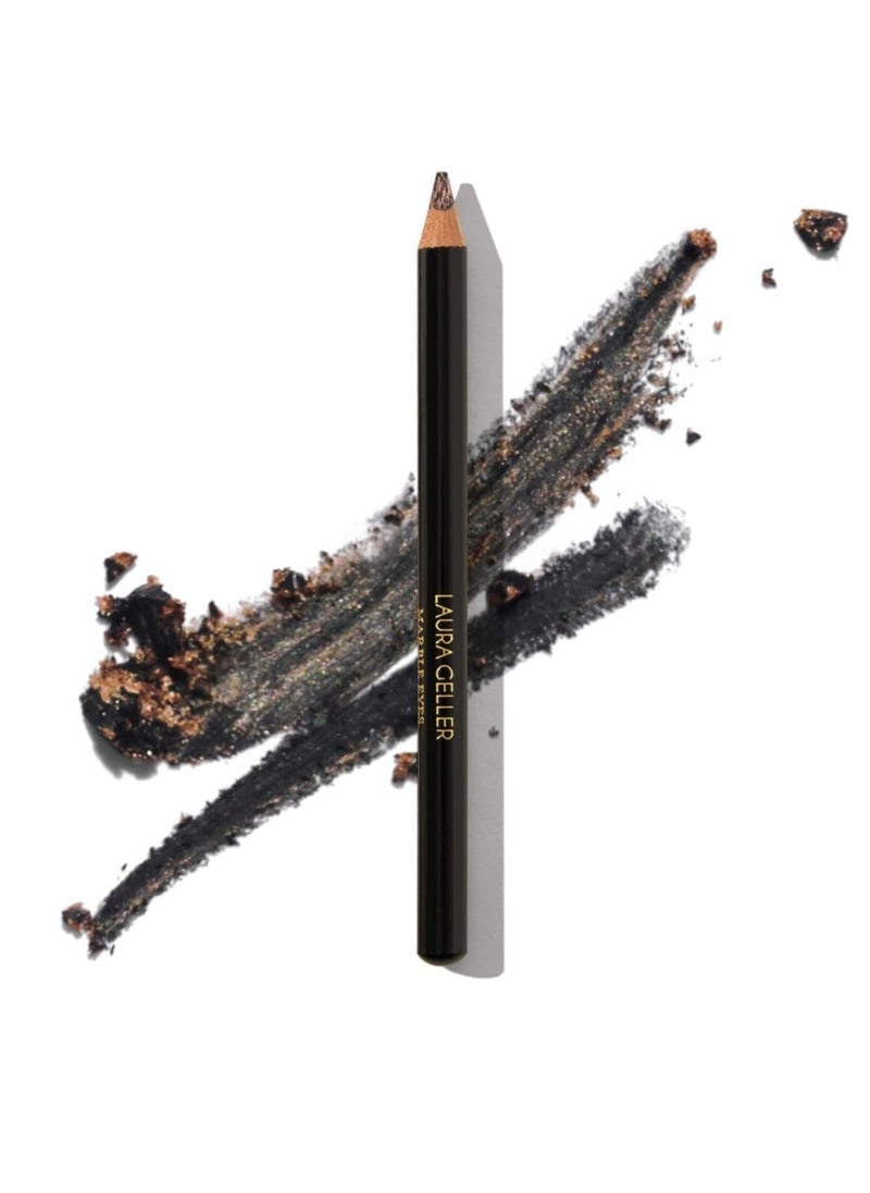 YORK Marble Eyes Multidimensional Eyeliner Long lasting and Smudge resistant Creamy smooth glide formula Ultra pigmented Eye Liner Makeup Black Diamonds