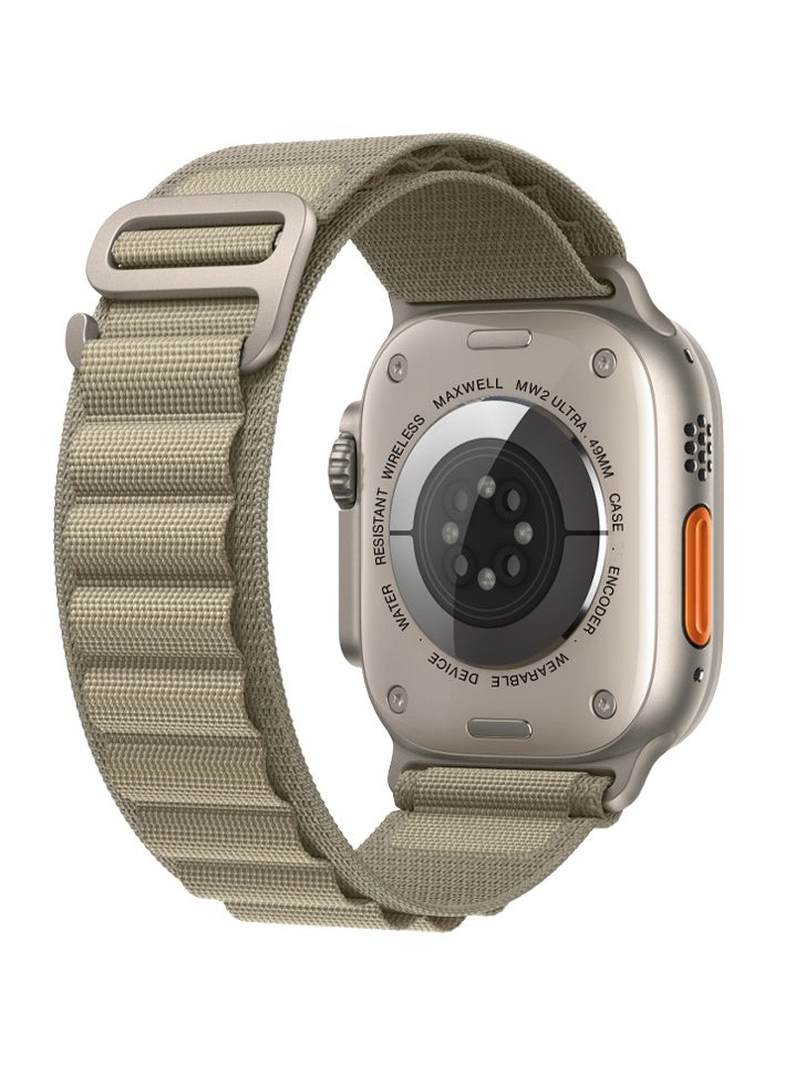 MAXWELL MW ultra 2 Smart Watch with dual strap