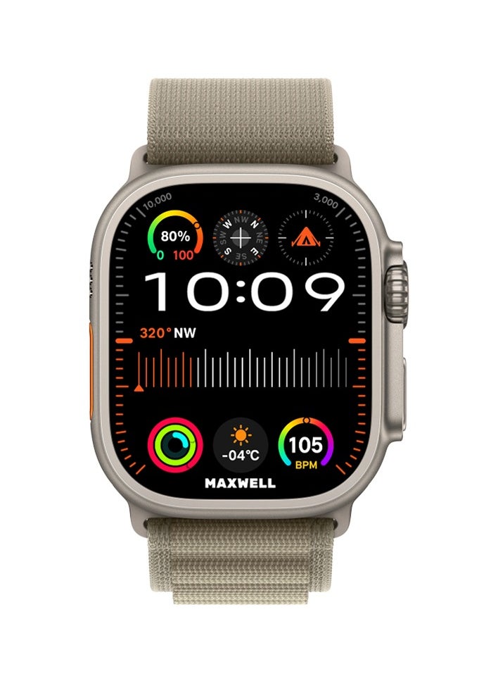 MAXWELL MW ultra 2 Smart Watch with dual strap