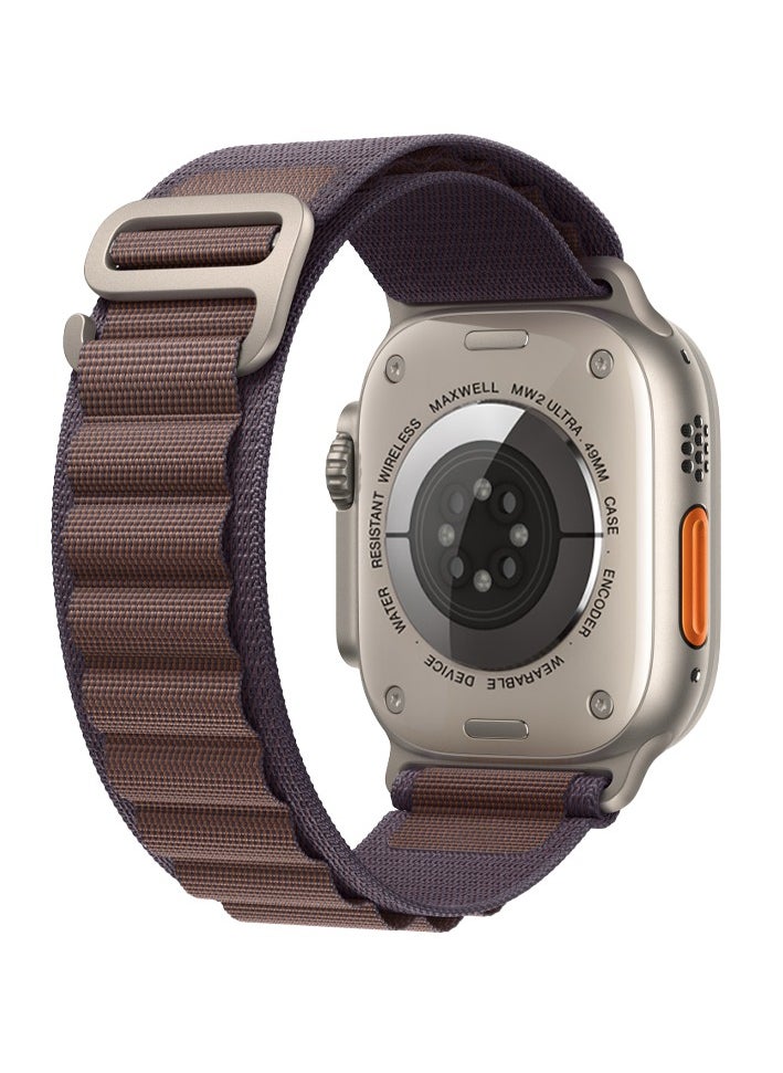 MAXWELL MW ultra 2 Smart Watch with dual strap