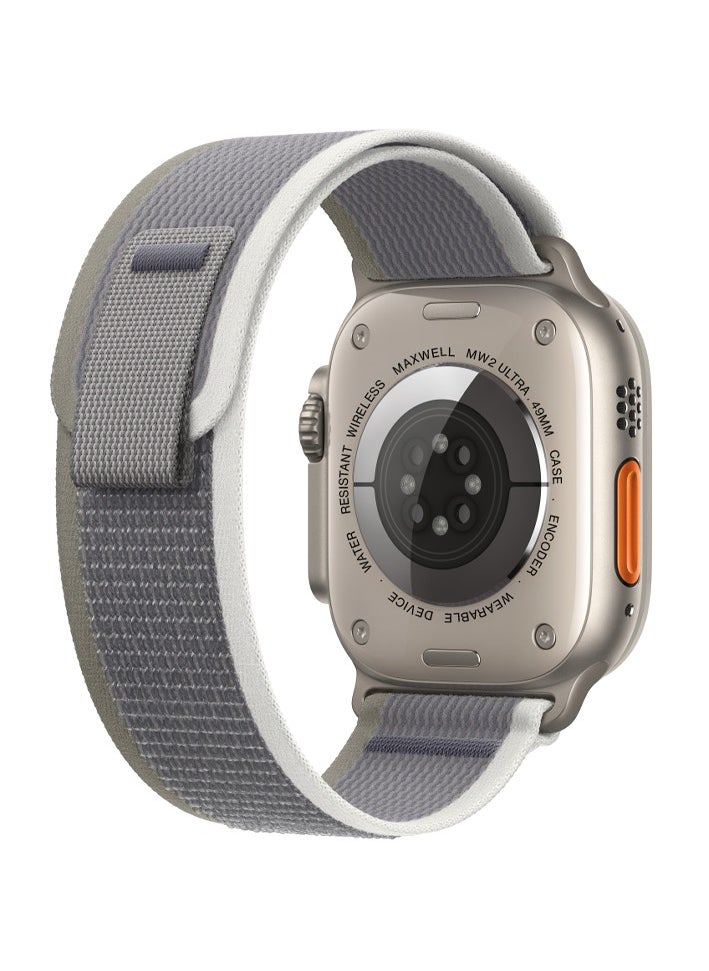 MAXWELL MW ultra 2 Smart Watch with dual strap