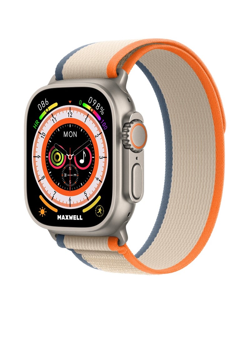 MAXWELL MW ultra 2 Smart Watch with dual strap