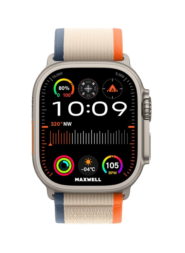 MAXWELL MW ultra 2 Smart Watch with dual strap