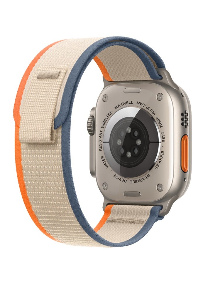 MAXWELL MW ultra 2 Smart Watch with dual strap