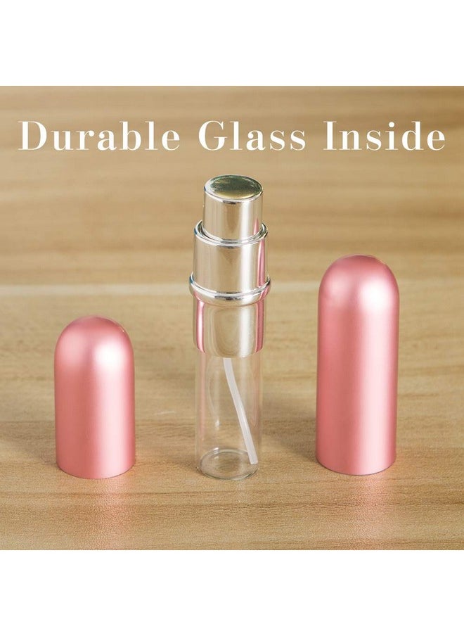 4 Pack Portable Mini Refillable Perfume Spray Bottle Findtop Atomizer Perfume Bottle 5Ml For Traveling And Outgoing