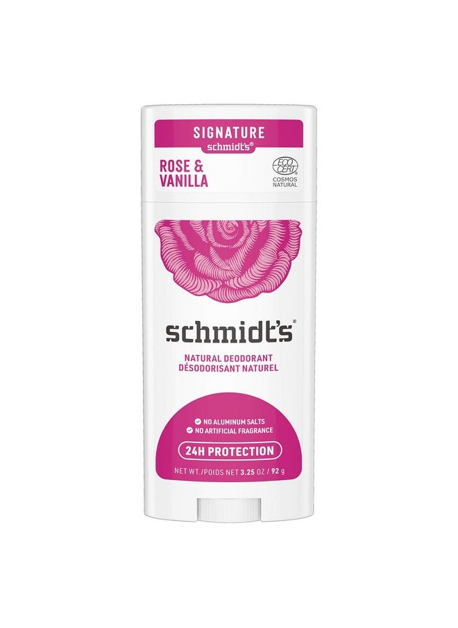 Deodorant, Deodorant Stick Rose Vanilla, 3.25 Ounce