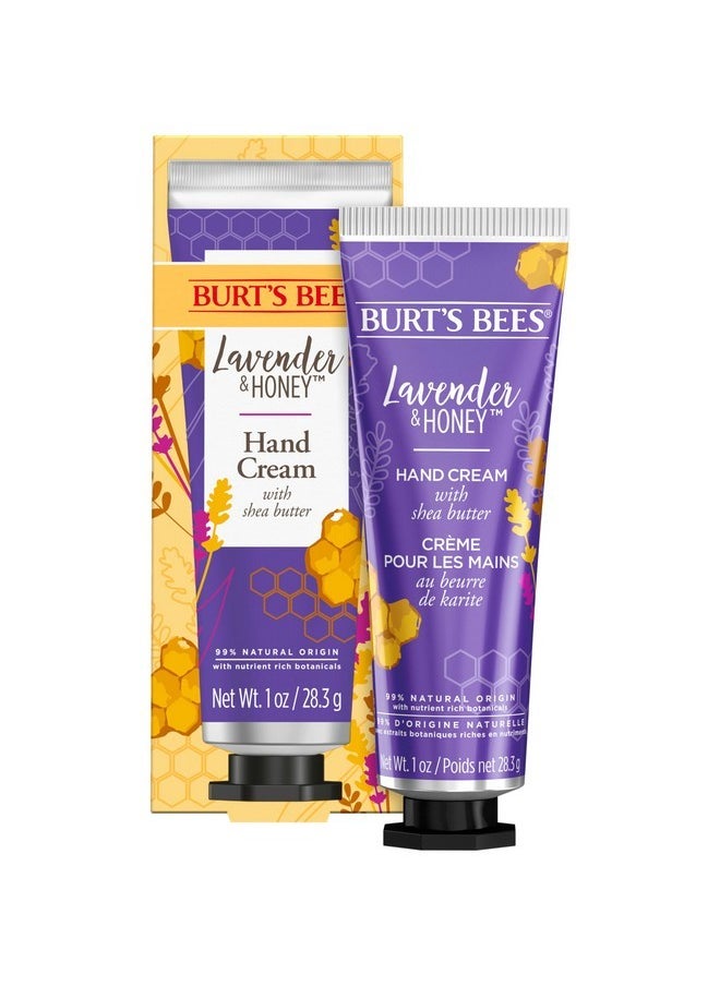 Burt’S Bees Lavender And Honey Hand Cream With Shea Butter, 1 Ounce