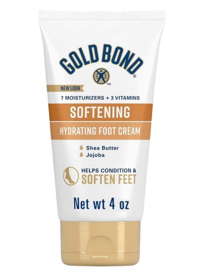 Softening Hydrating Foot Cream 4 Ounce (Pack Of 2)