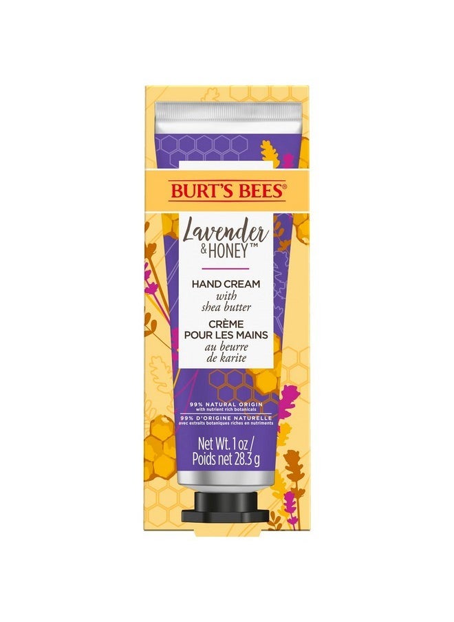 Burt’S Bees Lavender And Honey Hand Cream With Shea Butter, 1 Ounce