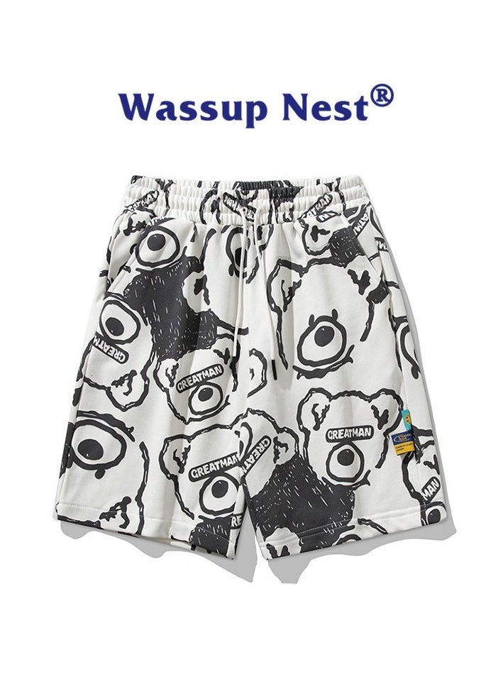 New WASSUP NEST Summer Thin Loose Casual Sports Shorts