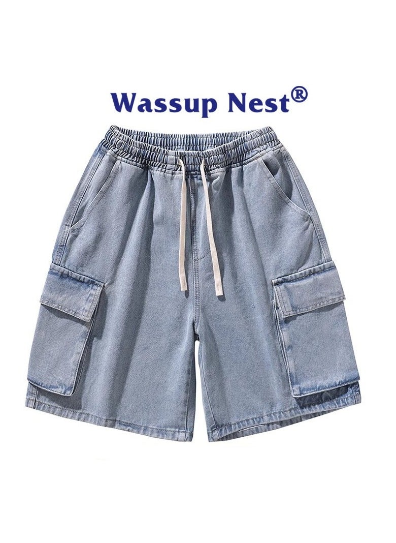 New WASSUP NEST Summer Thin Loose Casual Sports Shorts