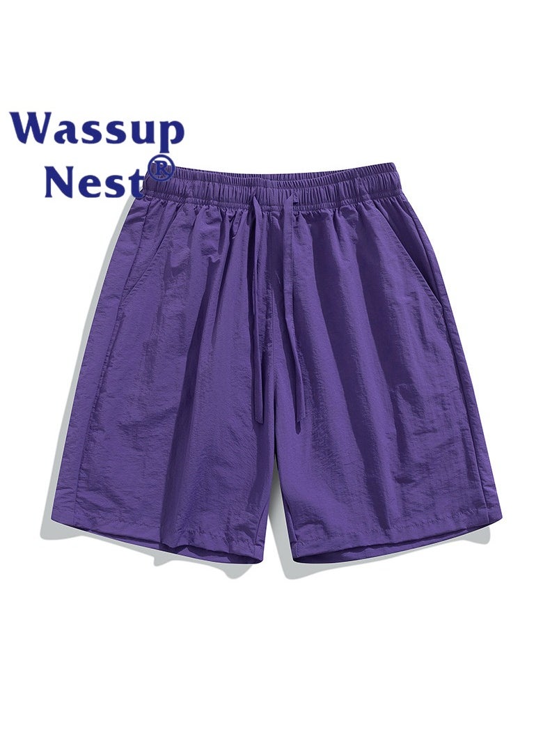 New WASSUP NEST Summer Thin Loose Casual Sports Shorts