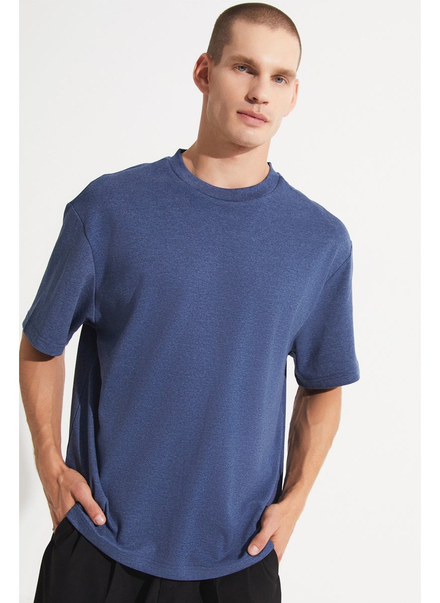 Men's Oversize 100% Cotton Crew Neck T-Shirt