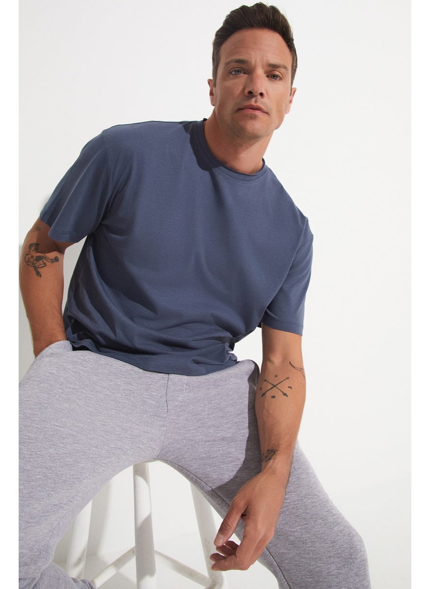 Men's Oversize Crew Neck Short Sleeve T-Shirt