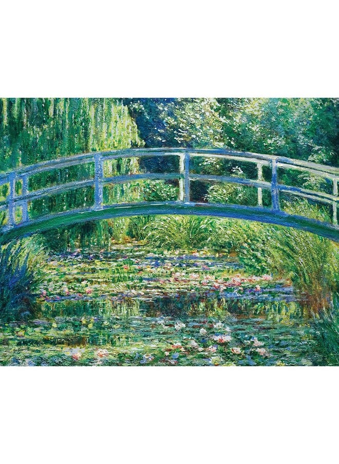 Mindbogglers Platinum 1500-Piece Jigsaw Puzzle: Bridge Over A Pond Of Water Lilies By Monet - Jigsaws For Adults -Deluxe Jigsaw Puzzles - 33X26In - Intricate Puzzles -Advanced Jigsaws-Hobbies