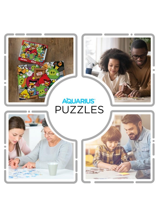 Angry Birds 500Pc Puzzle (500 Piece Jigsaw Puzzle) - Glare Free - Precision Fit - Officially Licensed Angry Birds Merchandise & Collectibles - 14X19 Inches