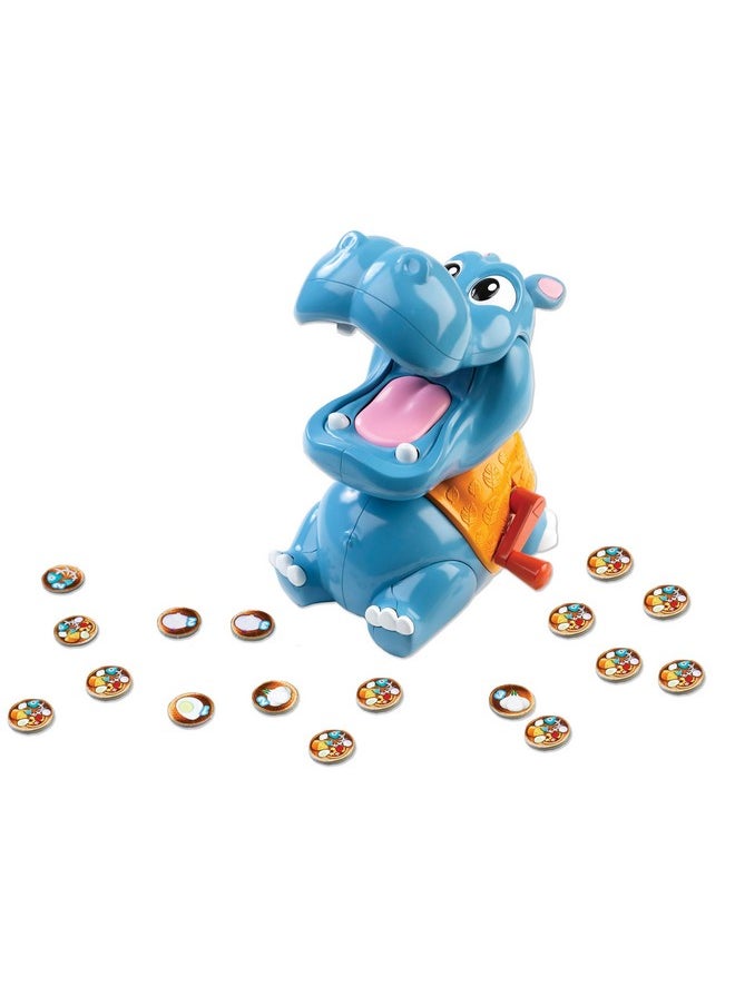 Bobby - The Feed The Hippo But Watch Out For His Burp! Game - Includes A Fun Colorful 24Pc Puzzle By Goliath