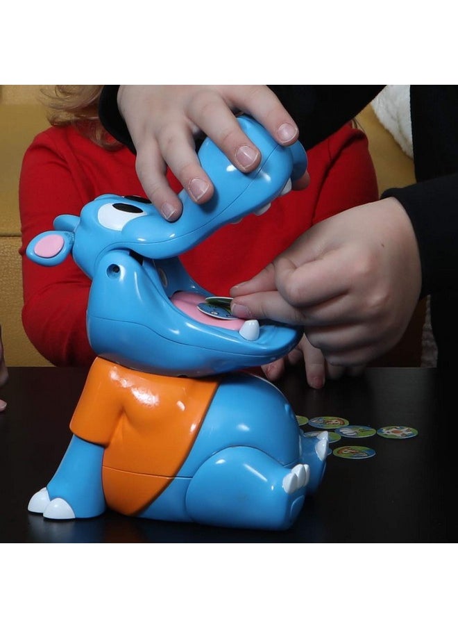 Bobby - The Feed The Hippo But Watch Out For His Burp! Game - Includes A Fun Colorful 24Pc Puzzle By Goliath