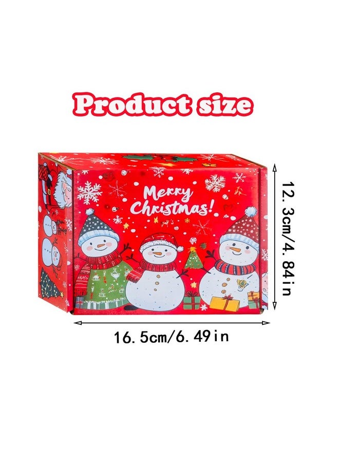 24 Pcs Christmas Mochi Squishy Toys,Mini Cute Squeeze Toy Stress Reliever Anxiety Packs For Kid Party Favors,Christmas Miniatures (Christmas)