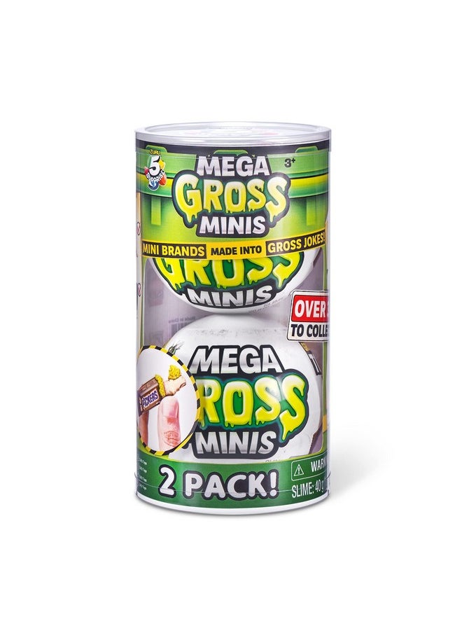 Mega Gross Minis By Zuru Boys Mystery Collectible Minis Brands Parody, Toys For Boys And Girls 3+, Halloween Toy