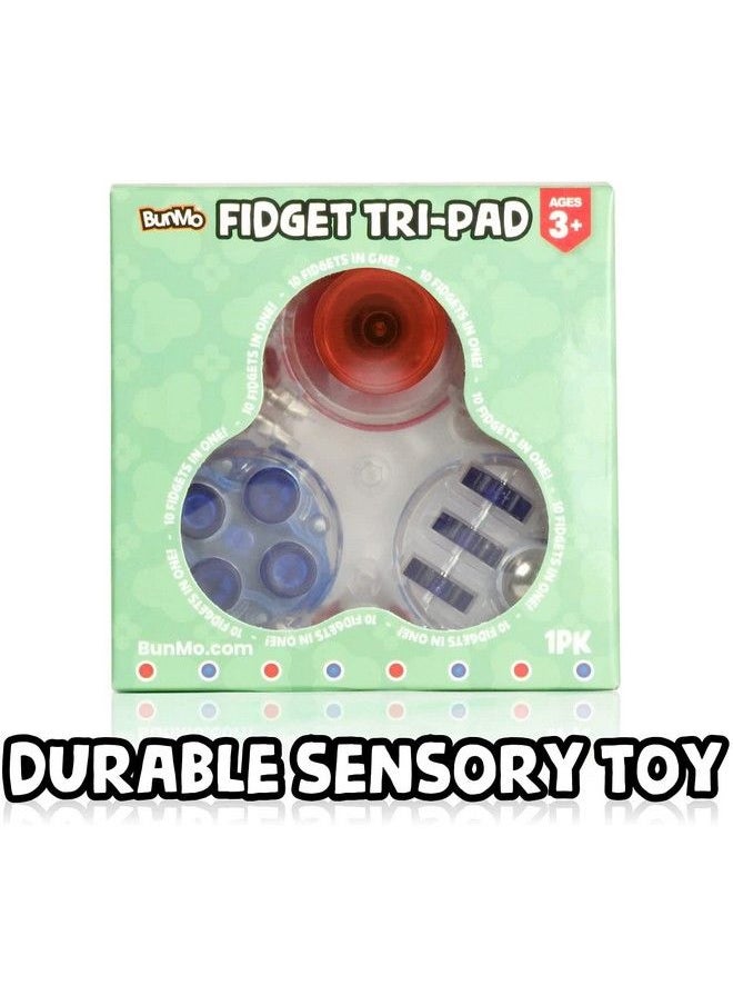 Fidget Pad ; 10 Features In 1 Fidget Toys For Adults And Kids ; Cool Gadgets ; Addictive Fidget Toy For Boys & Girls ; Great Teen Gift