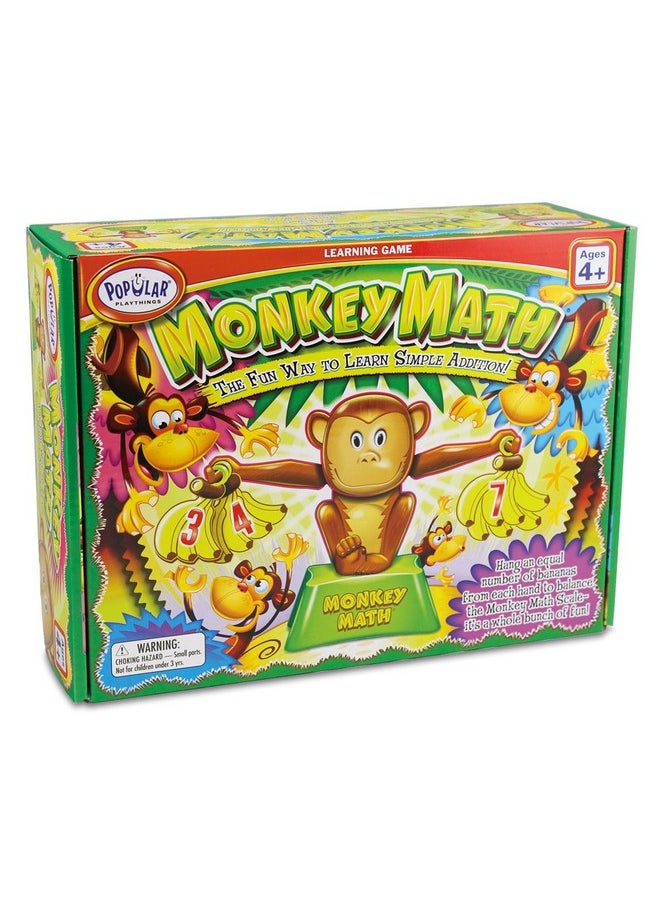 Monkey Math Game Simple Addition Game For Kids